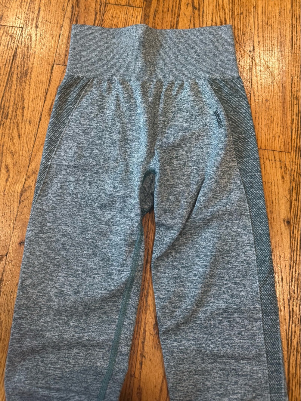 Gymshark Teal Marled Seamless Leggings